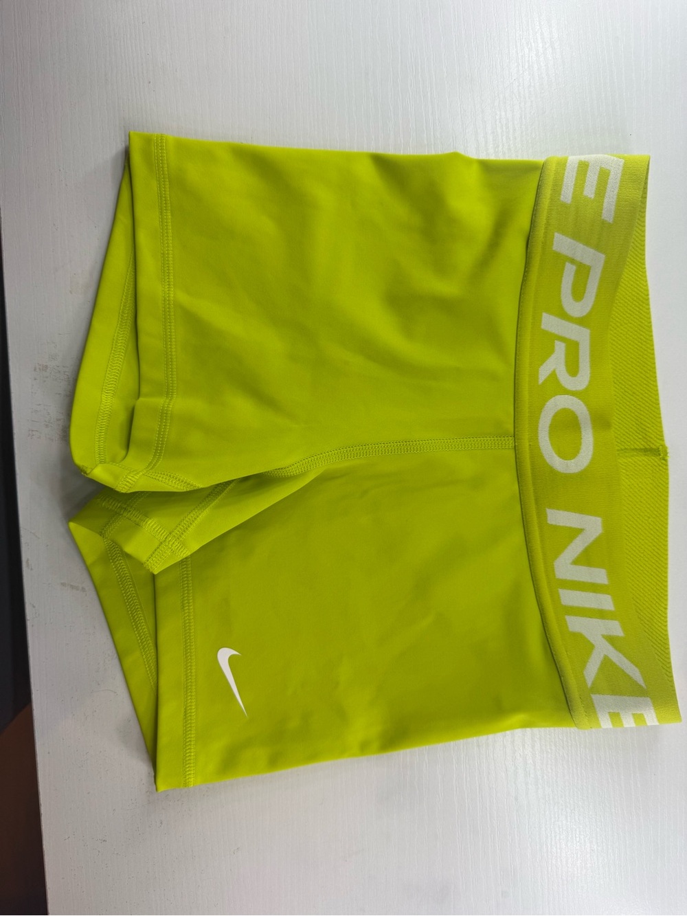 Nike Women’s Neon Yellow Athletic Shorts